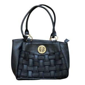 JENNY FAIRY Black purse zipper decoration